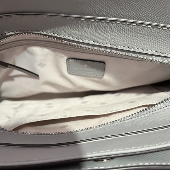 Kate spade grey silver hand bag - Picture 2 of 4